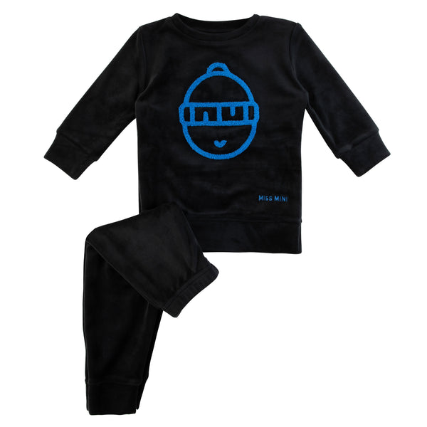 SHERPA LOGO FACE PAJAMA - BLUE