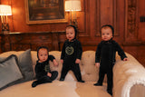 EMBROIDERED SHABBOS ROMPER - BOY