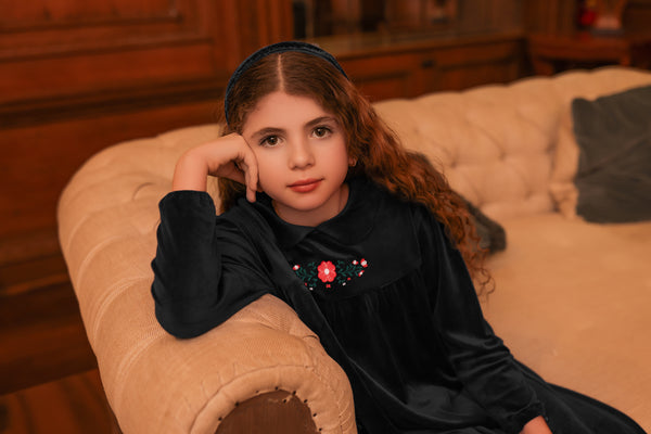 EMBROIDERED SHABBOS MAXI