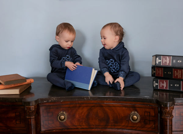 SHERPA HOODIE ROMPER - BOY