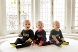 BRANDED SCRIBBLE ROMPER - BOYS