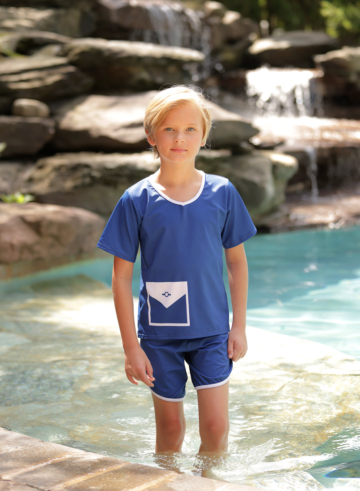 WAVE TOP & BOTTOM SHORTS SET – Miss Mini