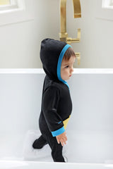 TWO TONE HOODIE ROMPER - BOYS