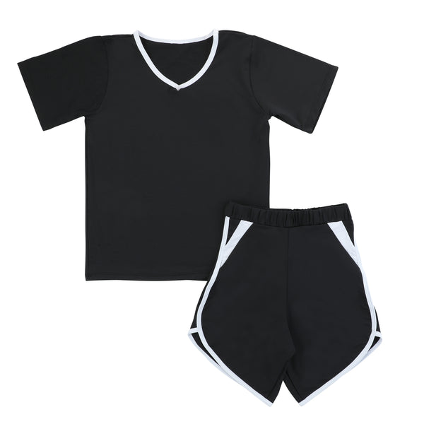 ONYX TOP & BOTTOM SHORTS SET