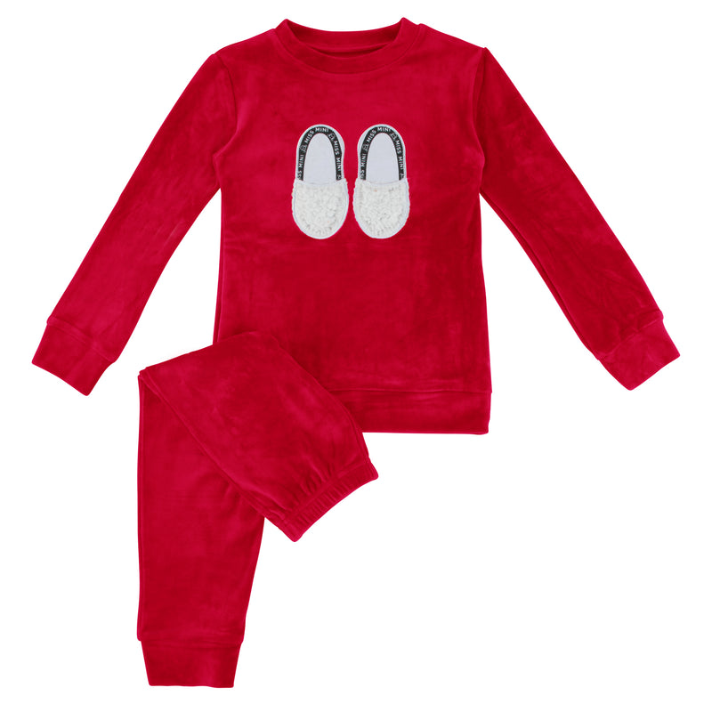 SLIPPER PAJAMA - RED