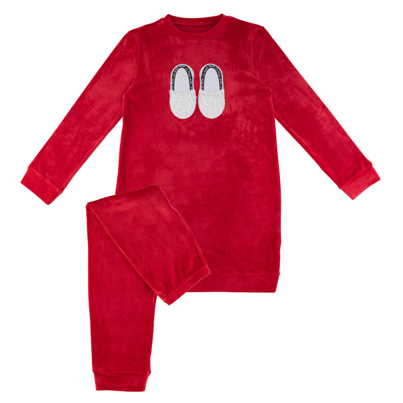 SLIPPER NIGHTSHIRT - RED