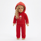 WHIPPED HOODED MATCHING DOLL PAJAMA - GIRL