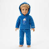 WHIPPED HOODED MATCHING DOLL PAJAMA - BOY