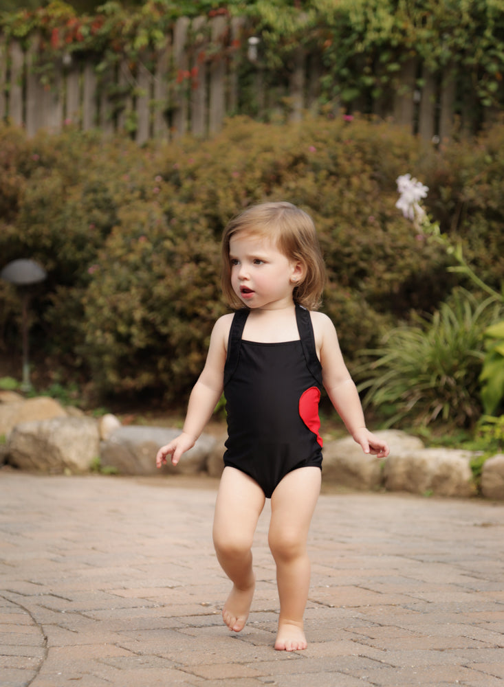 Red Heart Swimsuit